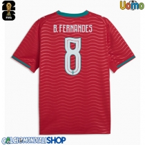 Maglie da calcio Portogallo Bruno Fernandes #8 Prima Maglia Mondiali 2026  Manica Corta